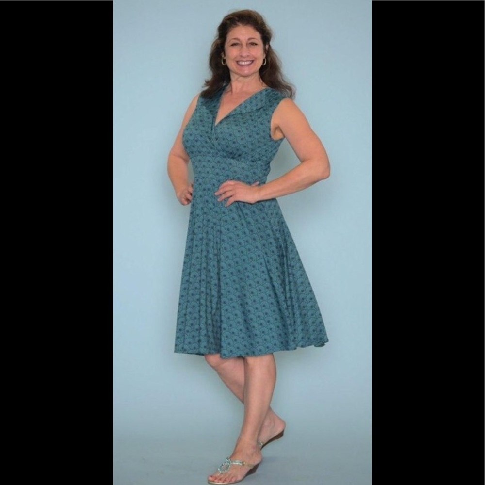 Karina sleeveless sun dress